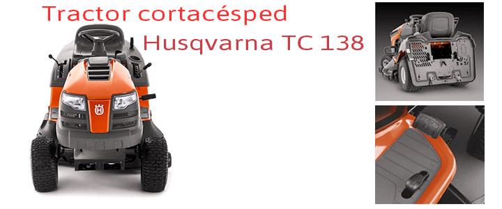 Tractor cortacésped Husqvarna TC 138